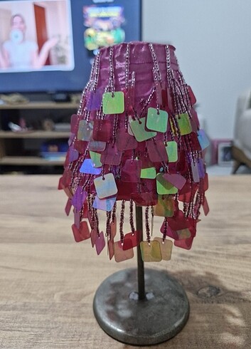 English Home Vintage Pul İşlemeli 00s Mumluk