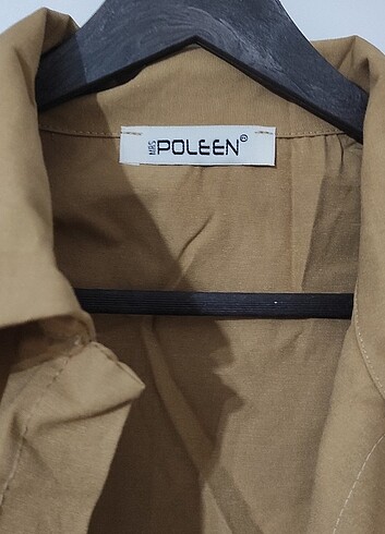 diğer Beden camel Renk Oversize balon kol Camel trençkot