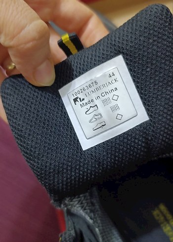 Siyah Sarı Erkek Spor Outdoor Ayakkabı - Görsel 4