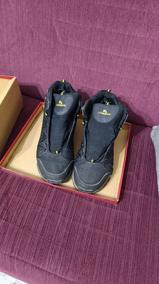 Siyah Sarı Erkek Spor Outdoor Ayakkabı - Görsel 5