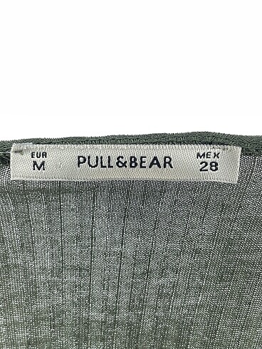 m Beden haki Renk Pull and Bear Bluz %70 İndirimli.