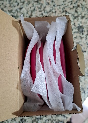 Lav Pembe Renkli çay Tabak Seti - Görsel 4