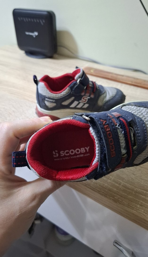 ışıklı Gri Bağcıksız Erkek Çocuk Spor Ayakkabı - Görsel 3