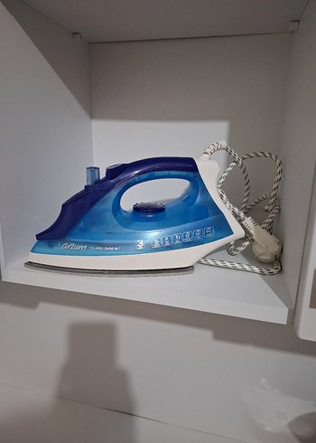Mavi Buharlı Ütü - Görsel 2
