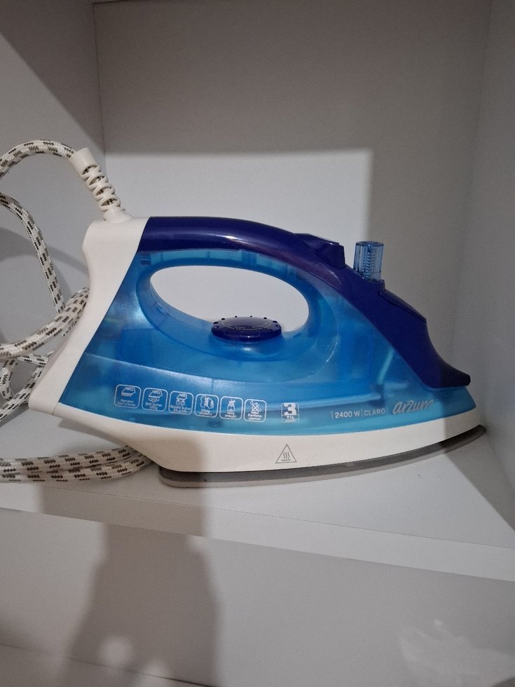 Mavi Buharlı Ütü - Görsel 4