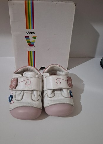 Kız Bebek İlk Adım Beyaz Ayakkabı