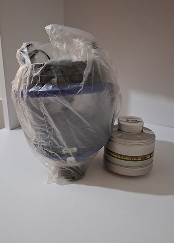 Dräger X-plore 6300 Tam Yüz Maskesi ve Rd40 Filtre - Görsel 5