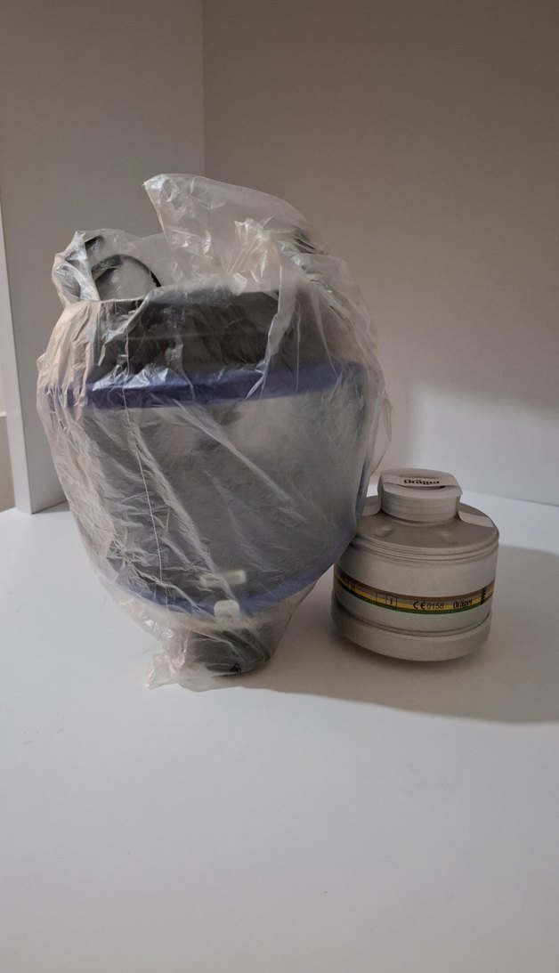 Dräger X-plore 6300 Tam Yüz Maskesi ve Rd40 Filtre - Görsel 5