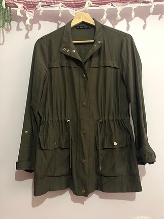 Zara haki safari ceket