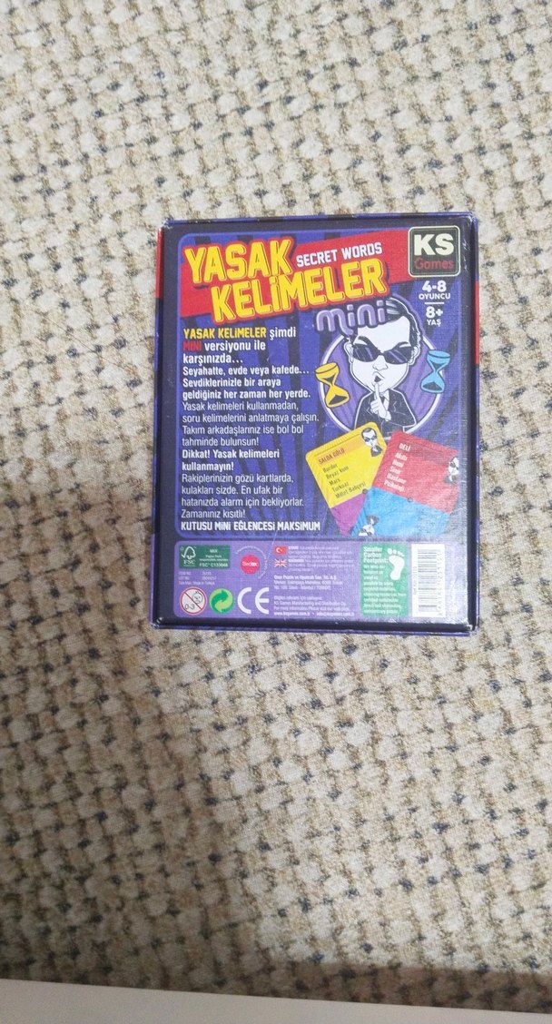 Yasak Kelimeler Mini Kart Oyunu - Görsel 4