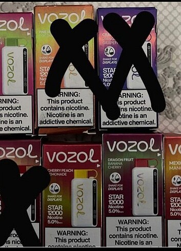 Diğer 12 binlik dijital ekranlı vozol çeşitleri 