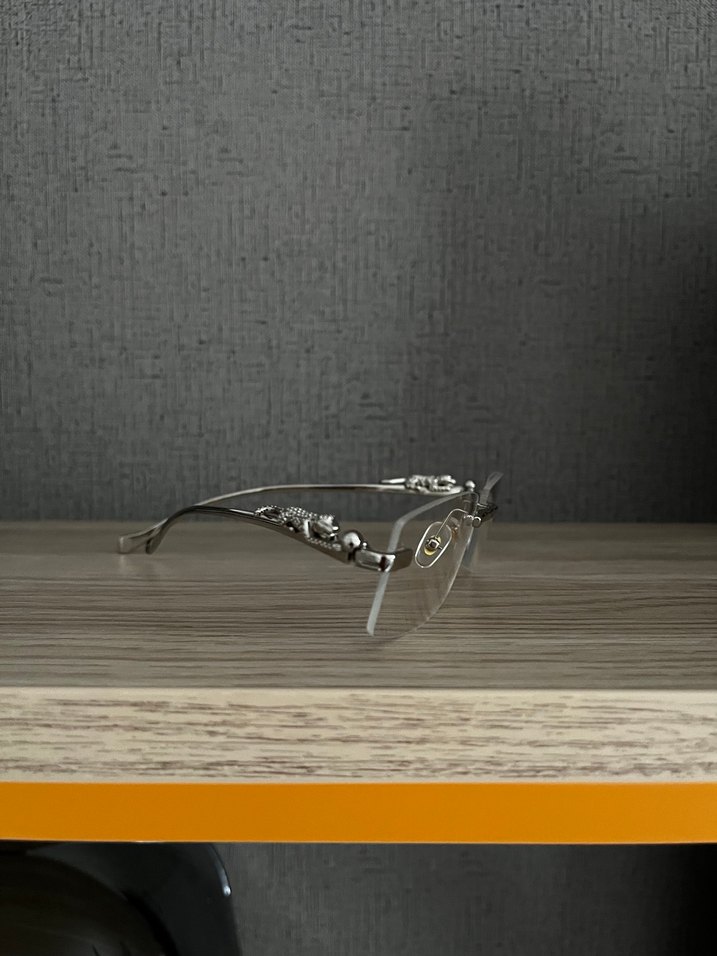 Cartier Gümüş Gözlükler - Görsel 2