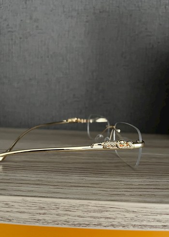 Cartier Gold Şeffaf Gözlükler - Görsel 2