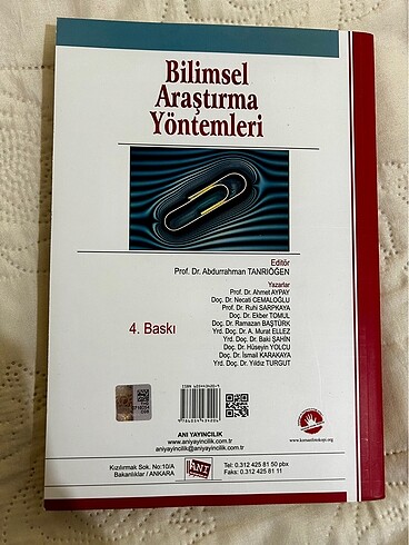 Bilimsel Araştırma Yöntemleri