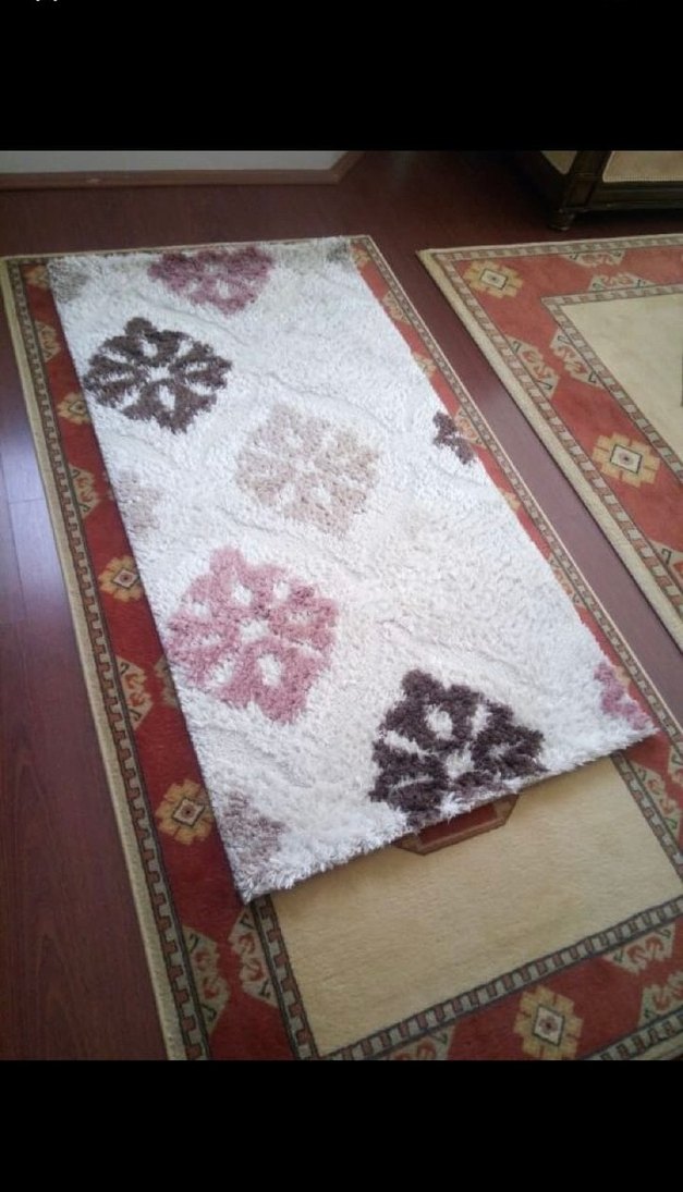 Çok Renkli Baskılı Geleneksel Halı - Görsel 5