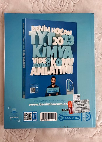 Benim Hocam TYT 2023 Kimya Video Çözümlü Soru Bankası - Görsel 2