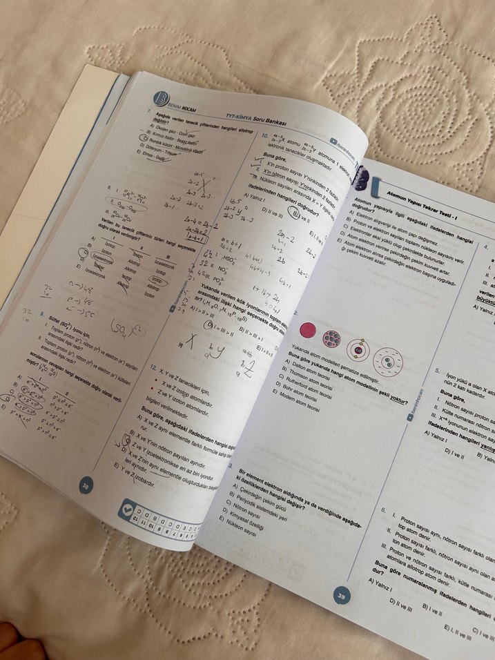 Benim Hocam TYT 2023 Kimya Video Çözümlü Soru Bankası - Görsel 4