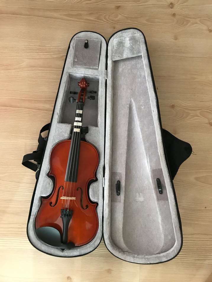 Koyu Kahverengi Keman - Görsel 2