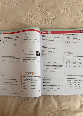 TYT Kimya Konu Özetli Soru Bankası - Görsel 7