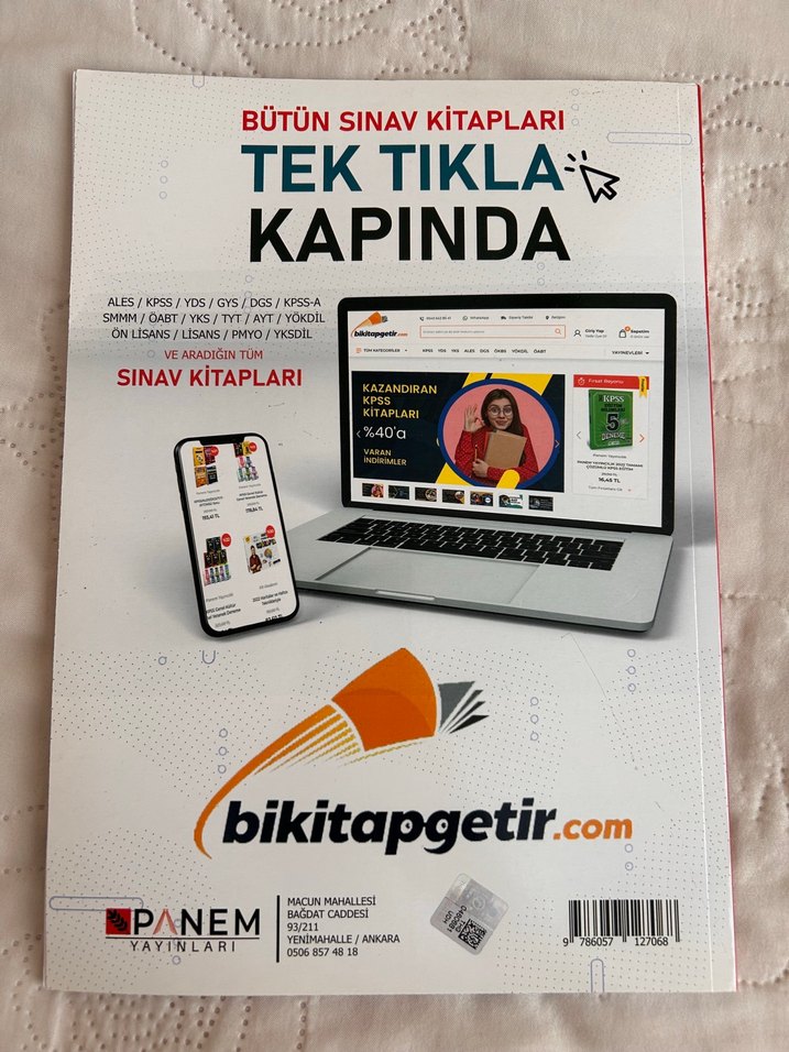 KPSS 2023 Eğitim Bilimleri 5 Deneme Kitabı - Görsel 2