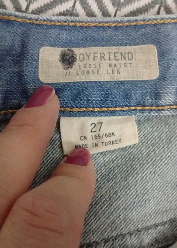 Düğmeli Mavi Kadın Denim Şort - Görsel 2