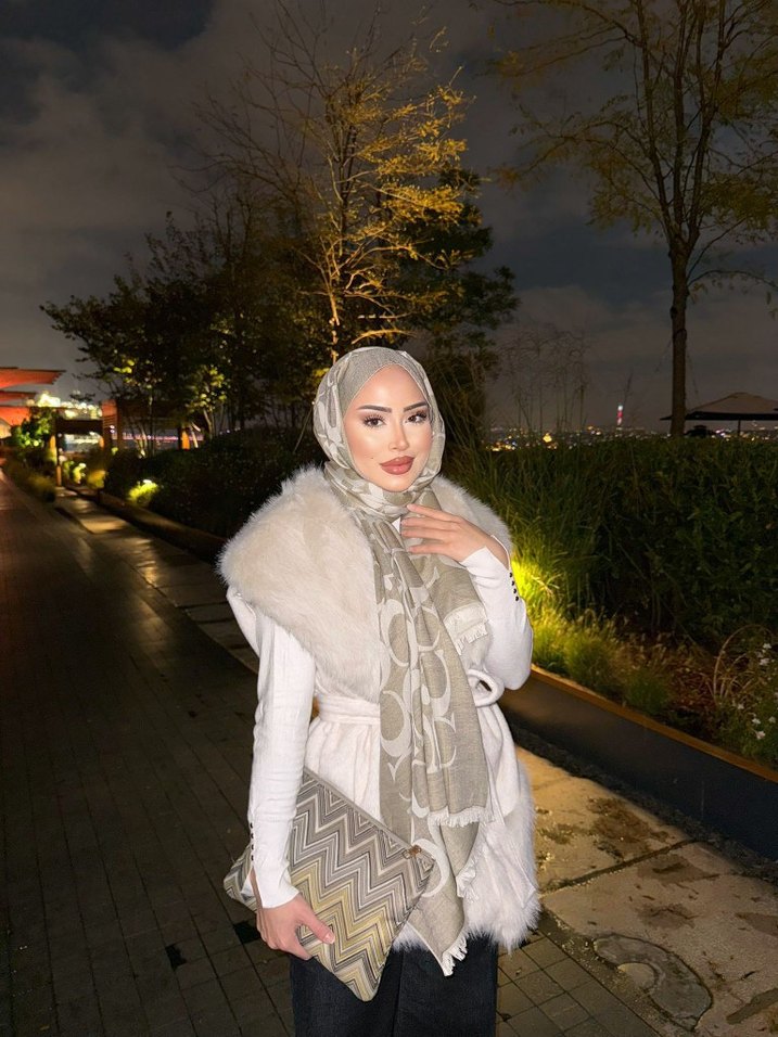 Çok Renkli Kadın şallar - Görsel 2