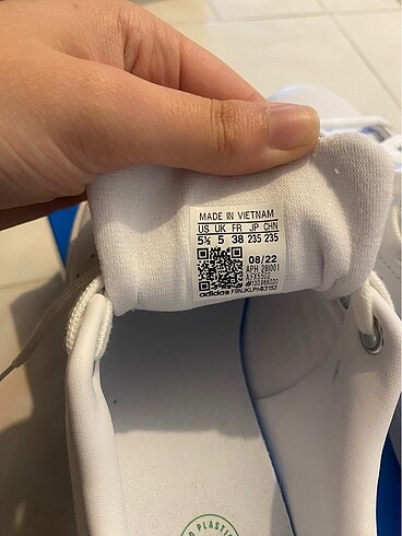 38 Beden Adidas Stan Smith Ayakkabı