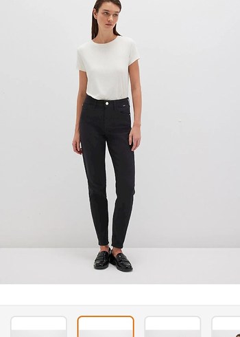 Mavi Siyah Kadın Regular Fit Denim Pantolon