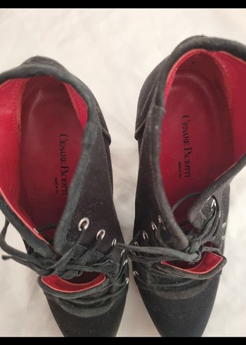 cesare paciotti goth gotik süet topuklu louboutin - Görsel 5