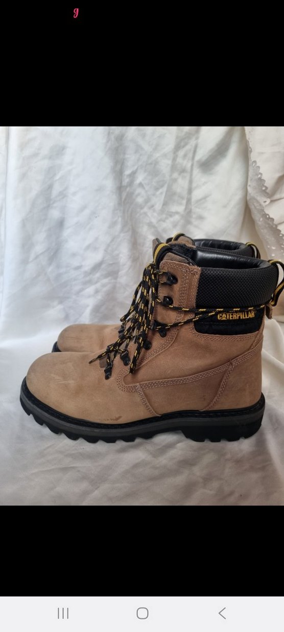 orijinal cat erkek bot harley davidson - Görsel 4