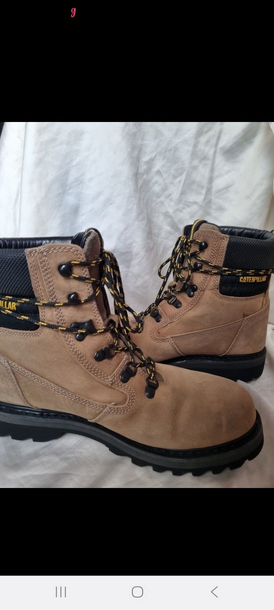 orijinal cat erkek bot harley davidson - Görsel 5