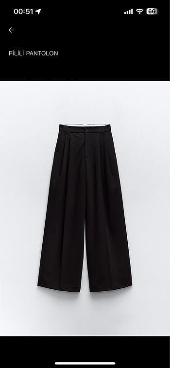 ZARA PİLİLİ PANTOLON