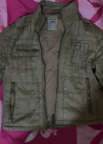 m Beden kahverengi Renk Vintage ceket