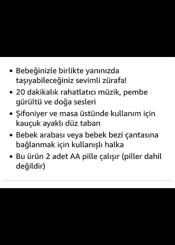 Satıldııı !!! Beyaz Zürafa Müzikli Oyuncak - Görsel 5