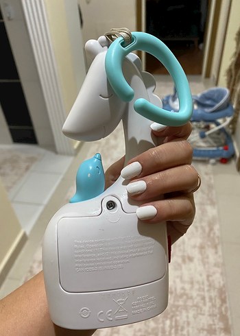 Satıldııı !!! Beyaz Zürafa Müzikli Oyuncak - Görsel 2