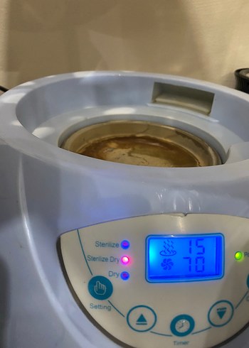 Weewell Pastel Renkli Sterilizatör - Görsel 3