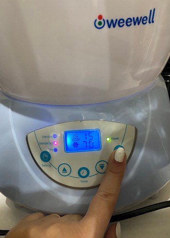 Weewell Pastel Renkli Sterilizatör - Görsel 2