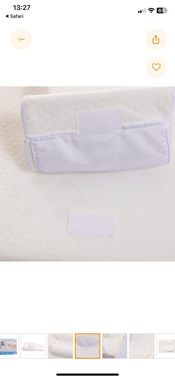 Bebek Plus 2'si 1 Arada Reflü ve Yan Yatma Yastığı - Görsel 2