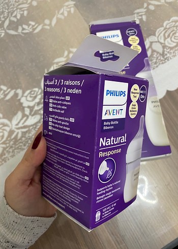 SATILDIII 
Philips Avent Natural Response Bebek Biberonu - Görsel 2