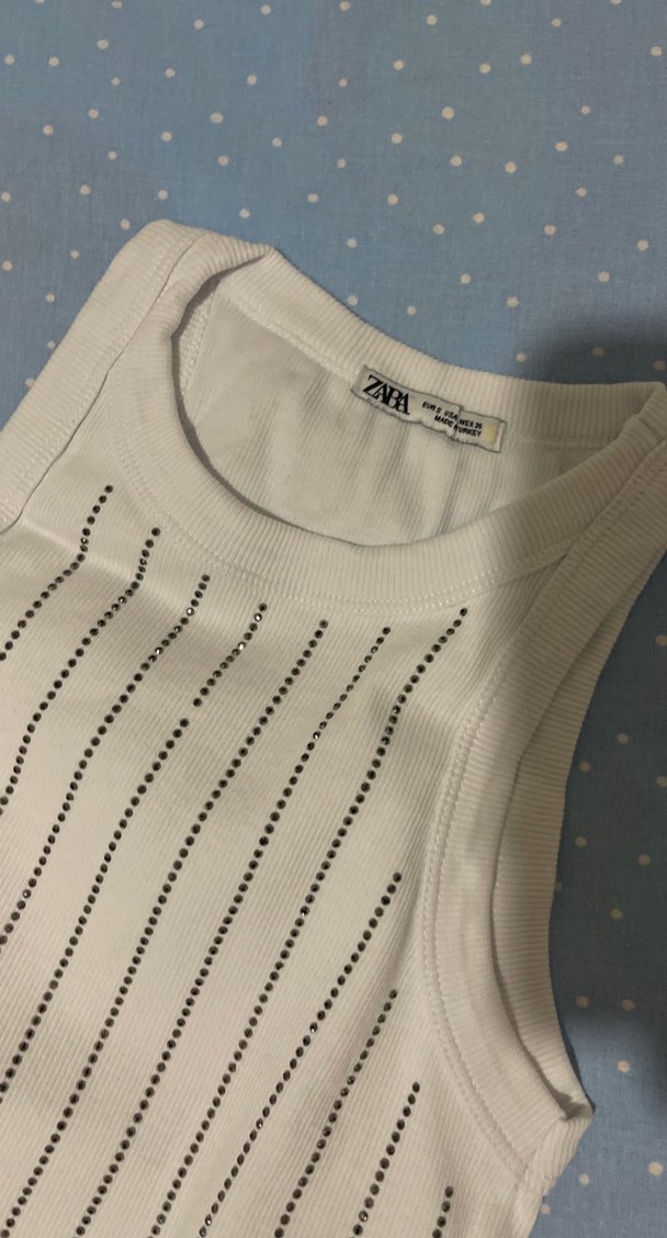 Tasli bluz zara - Görsel 2