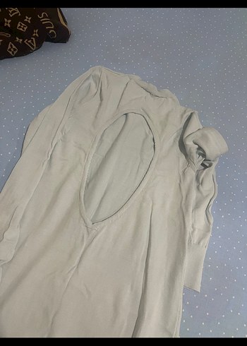 Bebe mavi Uzun Kollu triko Kadın Elbise - Görsel 4