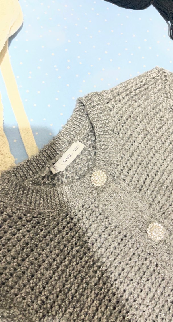 Mango simli hırka - Görsel 3