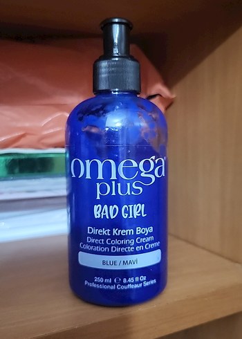 omega Plus Bad Girl Mavi Krem Saç Boyası - Görsel 2