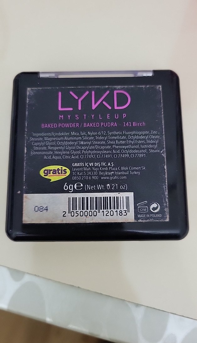 lykd baked pudra 141 birch - Görsel 2