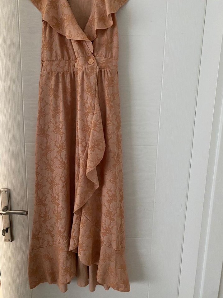 Zara uzun elbise - Görsel 4