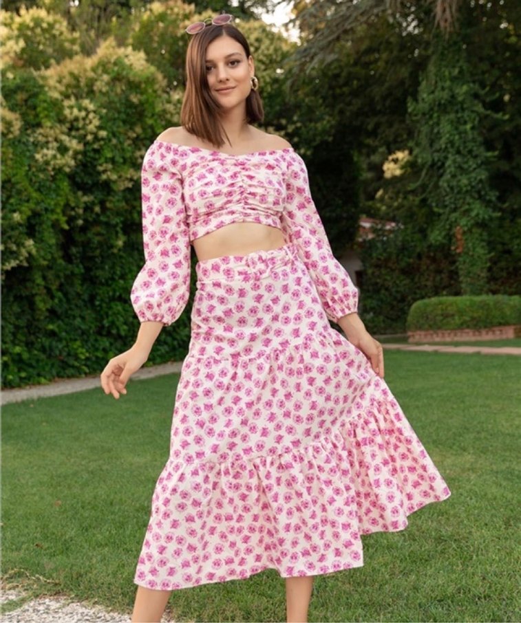 Etek crop takım - Görsel 2