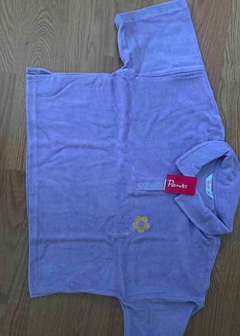 Penti Mor Kısa Kollu Pamuklu Sweatshirt