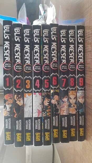 İblis keser 9 cilt toplu satış 