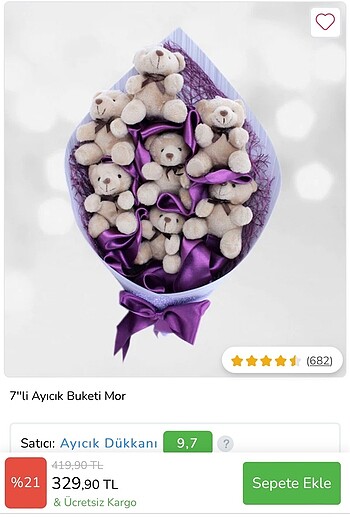 Ayıcık Buket'i