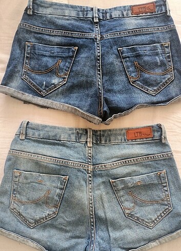 xs Beden Ltb Jeans kot şort